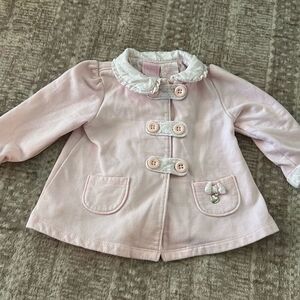 Dylan & Abby Size 6-9M light pink baby girl coat